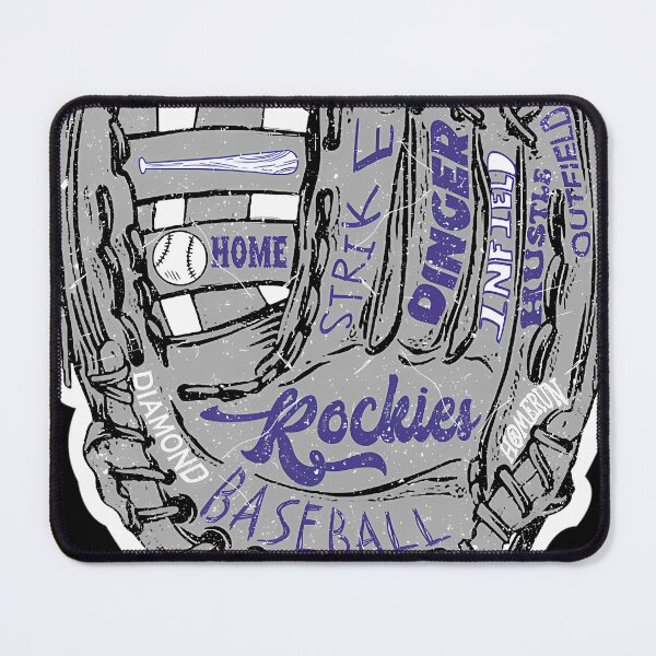 Item preview, Rockies Baseball Glove designed and sold by Renataerros.