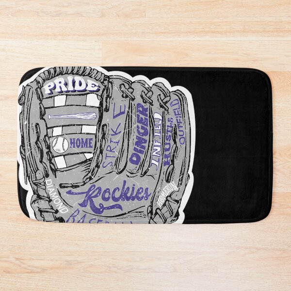 Item preview, Rockies Baseball Glove designed and sold by Renataerros.