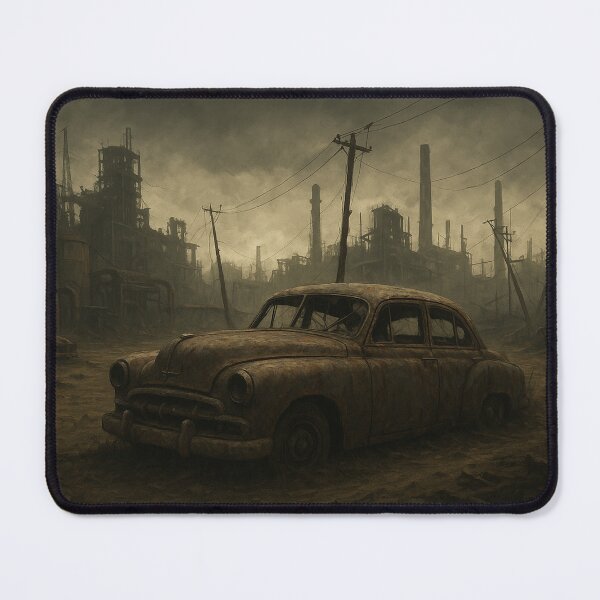 Item preview, Apocalyptic Vintage Car designed and sold by JrSkDesign ✅ .