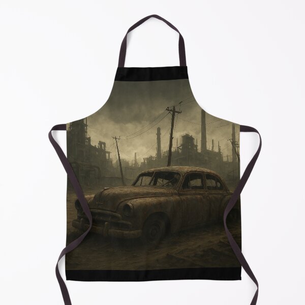 Item preview, Apocalyptic Vintage Car designed and sold by JrSkDesign ✅ .