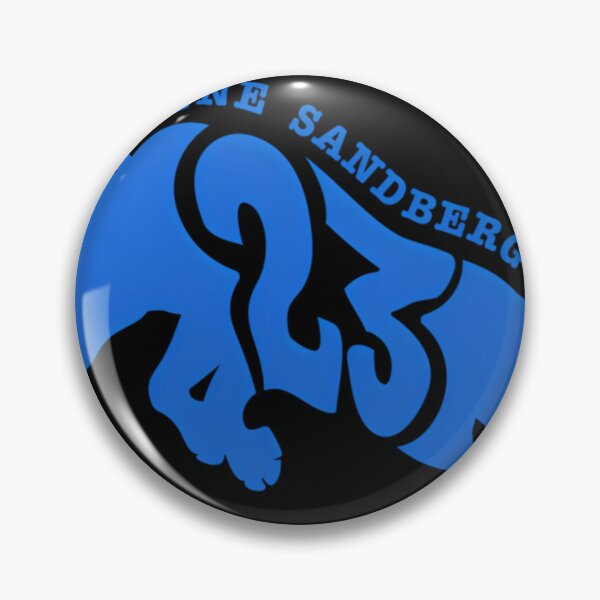 Aperçu de l'œuvre Ryne Sandberg Ryno 23 Tout Bleu créée et vendue par Renataerros.