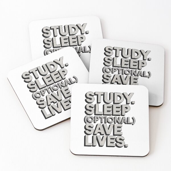 Item preview, Study. Sleep (Optional). Save Lives. | Student Nurse Lifestyle designed and sold by CuteDesignables.