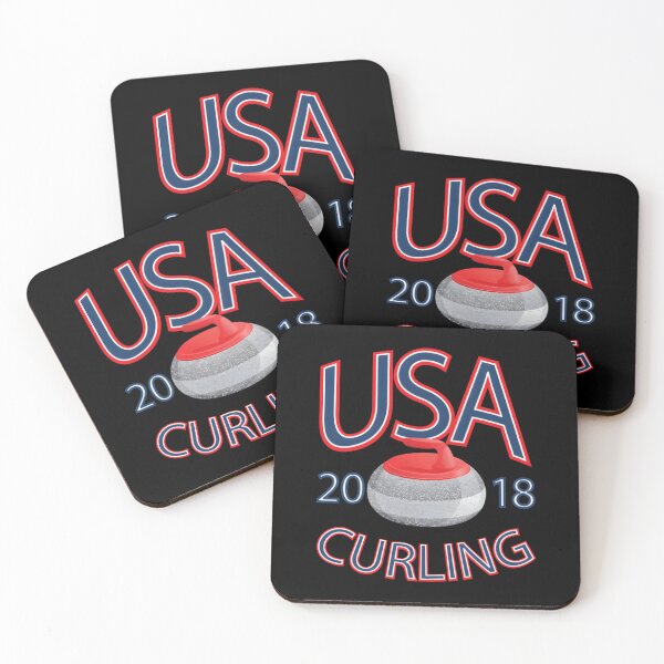 Item preview, USA Curling 	 2018 Winter Sports Apparel  Classic 		 designed and sold by jfxtmrchx57.