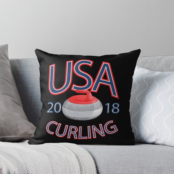 Item preview, USA Curling 	 2018 Winter Sports Apparel  Classic 		 designed and sold by jfxtmrchx57.