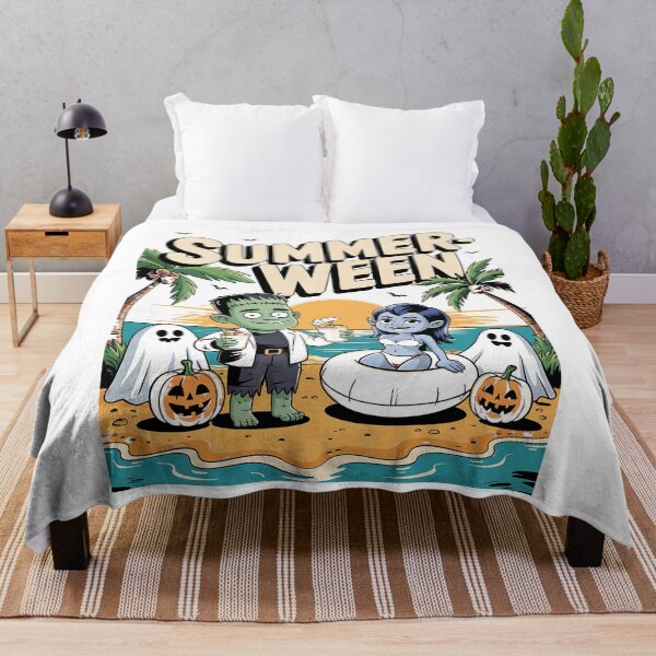 Item preview, Summerween Beach Monsters designed and sold by sandrahofer-art.