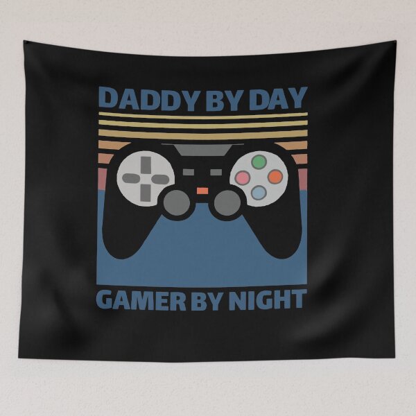Item preview, Daddy by Day Gamer by Night designed and sold by MarioCamarillo.