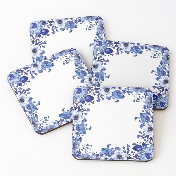 Item preview, Blue China Flowers  designed and sold by Nora Gad.