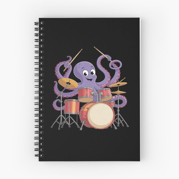 Item preview, Drums drummer musical instrument band octopus octopus designed and sold by KingsLife1994.