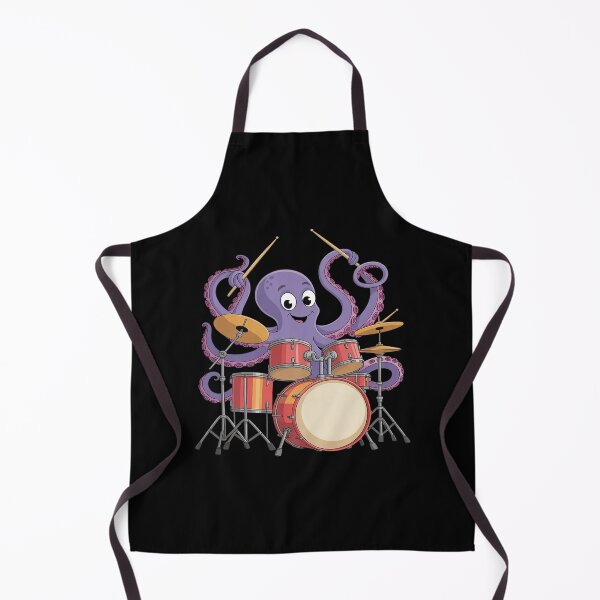 Item preview, Drums drummer musical instrument band octopus octopus designed and sold by KingsLife1994.