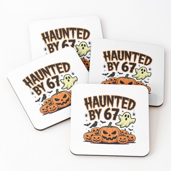 Item preview, Haunted by 67 Halloween designed and sold by Spirex-Shop.