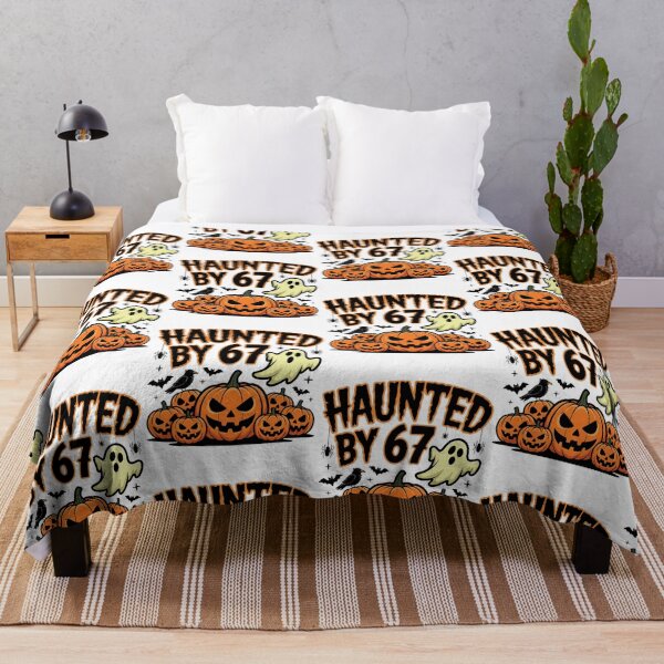 Item preview, Haunted by 67 Halloween designed and sold by Spirex-Shop.