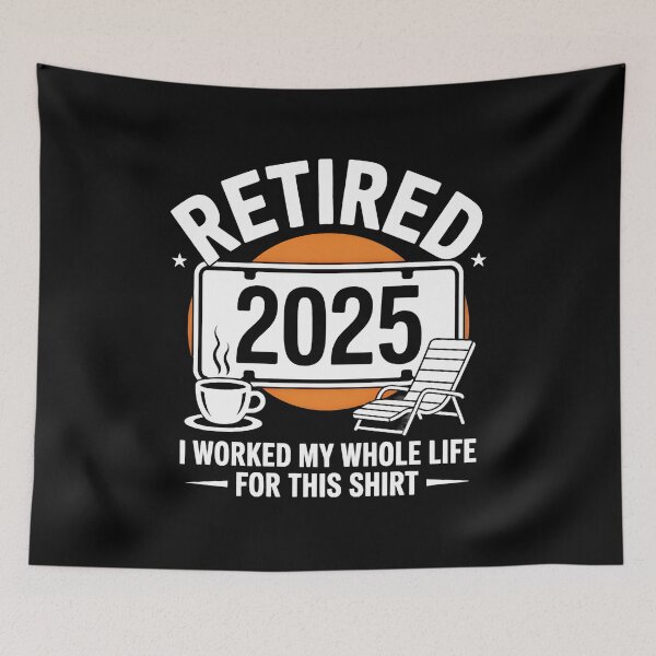 Item preview, Retired 2025 Retirement  designed and sold by sparks269.