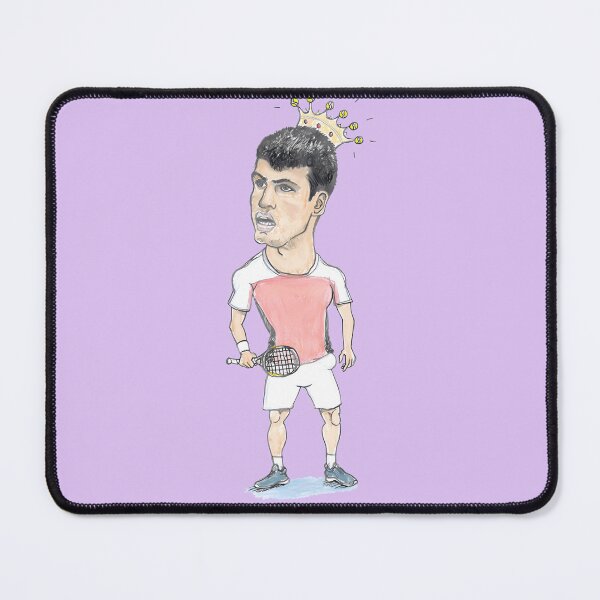 Item preview, Numero Uno Tennis King Caricature Art By Merch, Limited Edition, Perfect Gift For You And Friends designed and sold by ThomasNoblee.