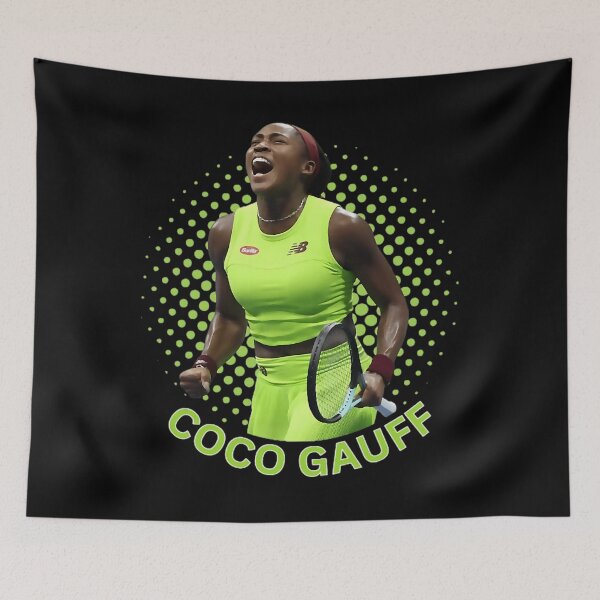 Item preview, Girl Sport Player Champion Tennis Legend Vintage designed and sold by BaboosFienCl.
