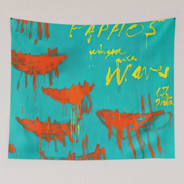 Item preview, Leaving Paphos Ringed With Waves V By Cy Twombly designed and sold by andrescastillRO.