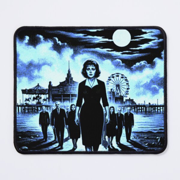 Item preview, Phantom Masquerade – Reimagined Carnival of Souls Horror Poster designed and sold by Art's Diner.