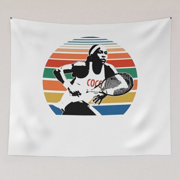 Item preview, Sport Player Legend Tennis Vintage Champion Girl designed and sold by BaboosFienCl.