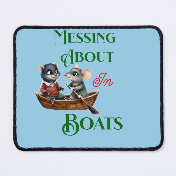 Item preview, Messing About In Boats T-Shirt - Wind in the Willows Rat & Mole designed and sold by ArtisticDesignsbyLinda.