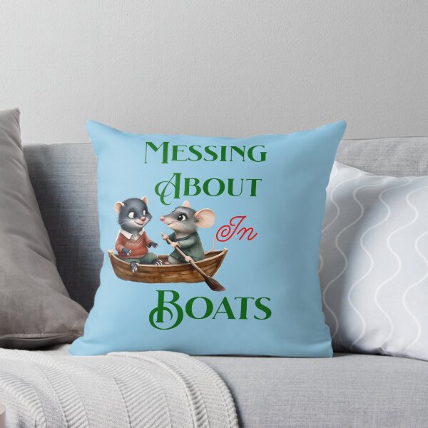 Item preview, Messing About In Boats T-Shirt - Wind in the Willows Rat & Mole designed and sold by ArtisticDesignsbyLinda.