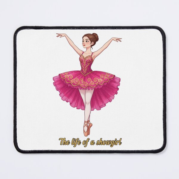 Item preview, The Life of a Showgirl Retro Showgirl Costume Cartoon Design designed and sold by Gurjeetpixelart.