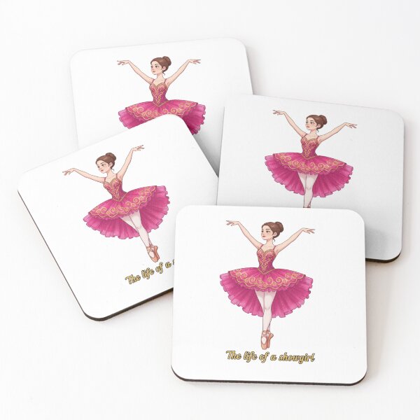 Item preview, The Life of a Showgirl Retro Showgirl Costume Cartoon Design designed and sold by Gurjeetpixelart.