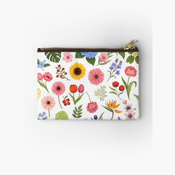 Item preview, Colorful Floral Pattern – Vintage Botanical Flowers designed and sold by ShabanMerch.