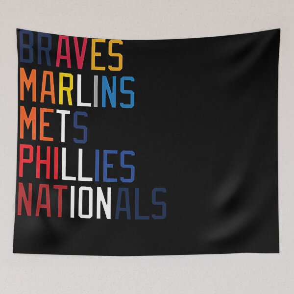 Item preview, Nl East Team Names And Colors designed and sold by Salomelasquez.