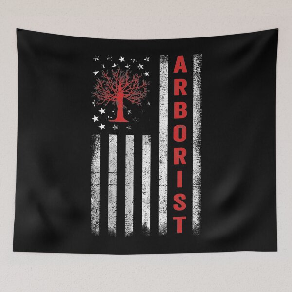 Item preview, Usa Flag Arborist For Tree Climber To Arbor Day Classic 		 designed and sold by jfxtmrchx57.