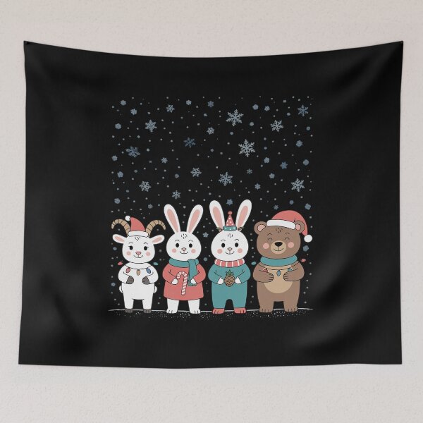Item preview, Bunny Christmas  Cute Rabbit designed and sold by HaileyRobel.