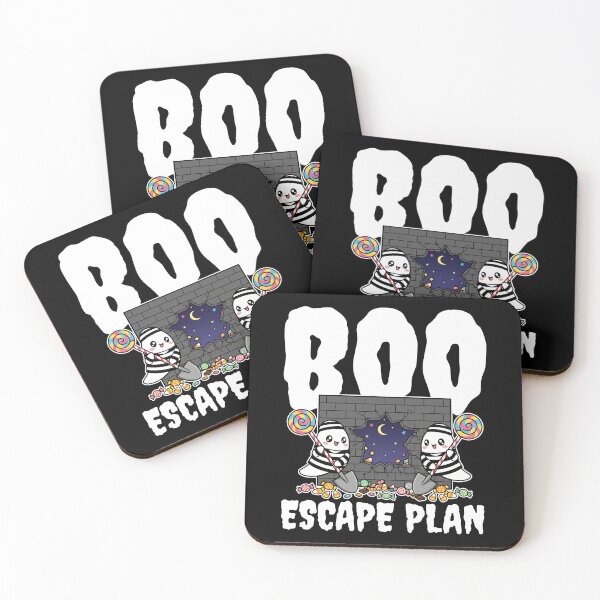Item preview, THE BOO ESCAPE PLAN - GHOST HALLOWEEN designed and sold by KEF Custom.