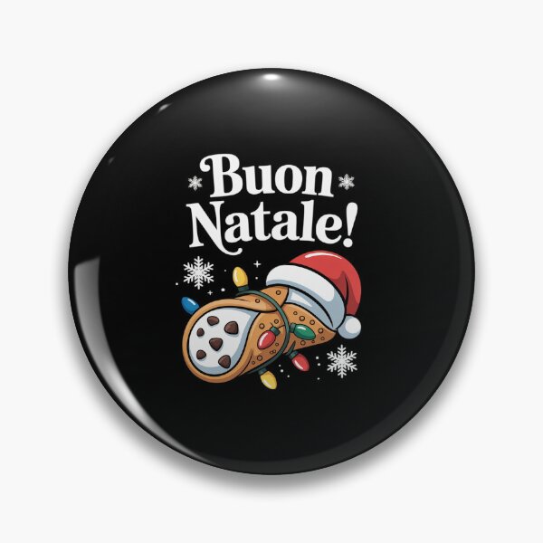 Item preview, Cannolo Merry Christmas In Italian Buon Natale designed and sold by RayArmstrong.