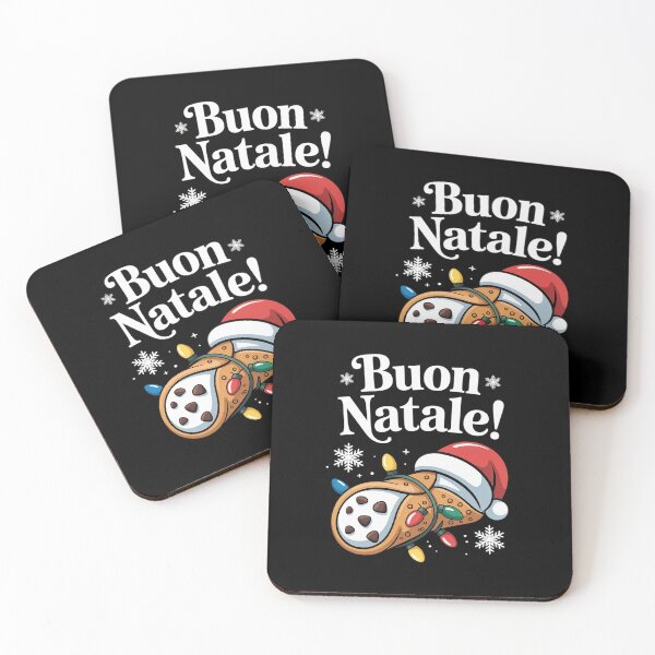Item preview, Cannolo Merry Christmas In Italian Buon Natale designed and sold by RayArmstrong.