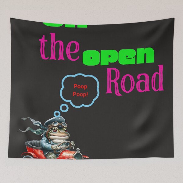 Item preview, Mr. Toad Poop Poop! T-Shirt - On The Open Road Wind in the Willows designed and sold by ArtisticDesignsbyLinda.