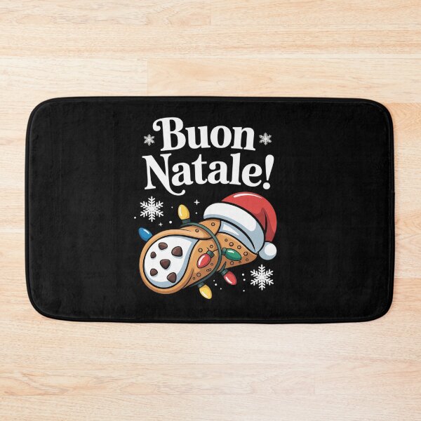 Item preview, Cannolo Merry Christmas In Italian Buon Natale designed and sold by RayArmstrong.