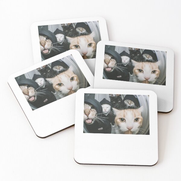 Item preview, Funny Meme Cat Gang Squad designed and sold by RebeccaLittlee.