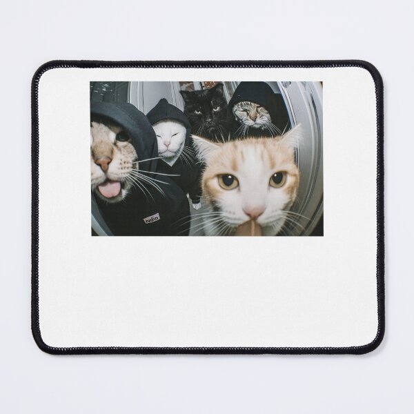 Item preview, Funny Meme Cat Gang Squad designed and sold by RebeccaLittlee.