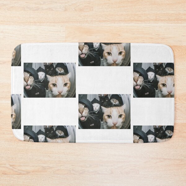 Item preview, Funny Meme Cat Gang Squad designed and sold by RebeccaLittlee.