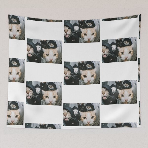 Item preview, Funny Meme Cat Gang Squad designed and sold by RebeccaLittlee.