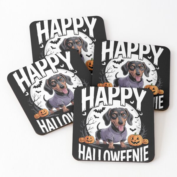 Item preview, Happy Halloweenie Dog designed and sold by sandrahofer-art.