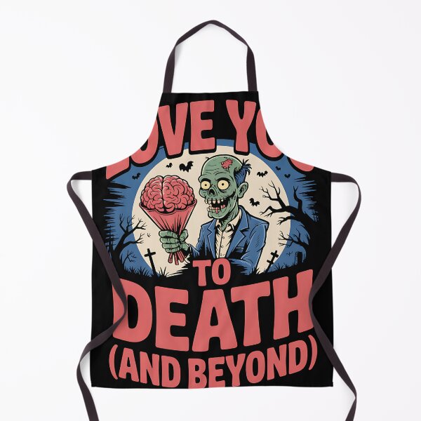 Item preview, Love You to Death Zombie designed and sold by sandrahofer-art.