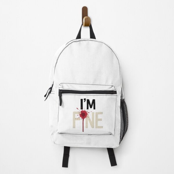 Item preview, I’m Fine Zombie Humor designed and sold by sandrahofer-art.