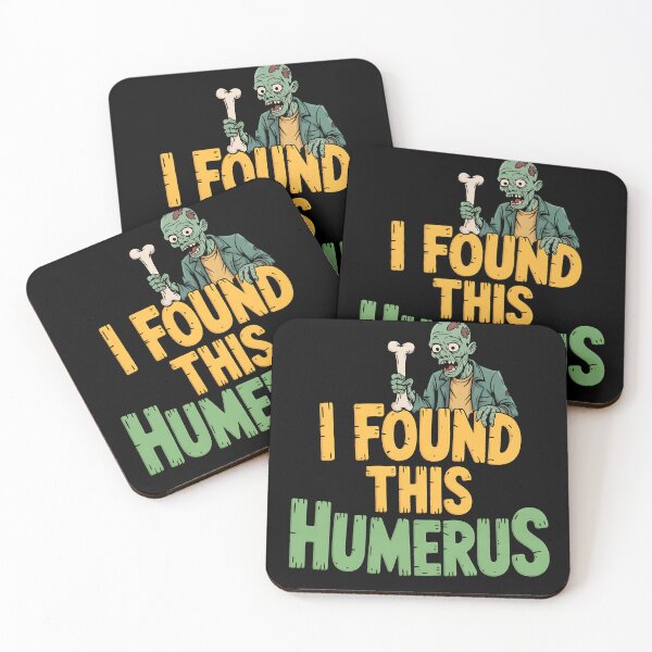 Item preview, I Found This Humerus Zombie designed and sold by sandrahofer-art.