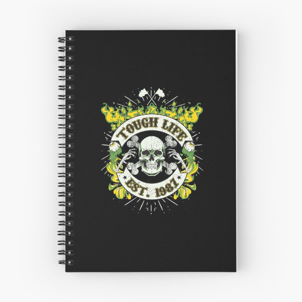 Item preview, Tough Life Est 1987 Fire Skull Crossbone Jacob Zelazny Transparent	 designed and sold by bzpxcmlsyw60.