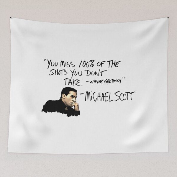 Item preview, Michael Scott Quote  	 designed and sold by urxlkbbbi94.