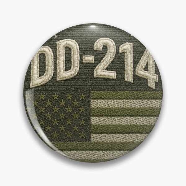 Item preview, DD-214 Tactical Veteran Patch – Oval Embroidered Badge of Honor designed and sold by getpressedshirt.