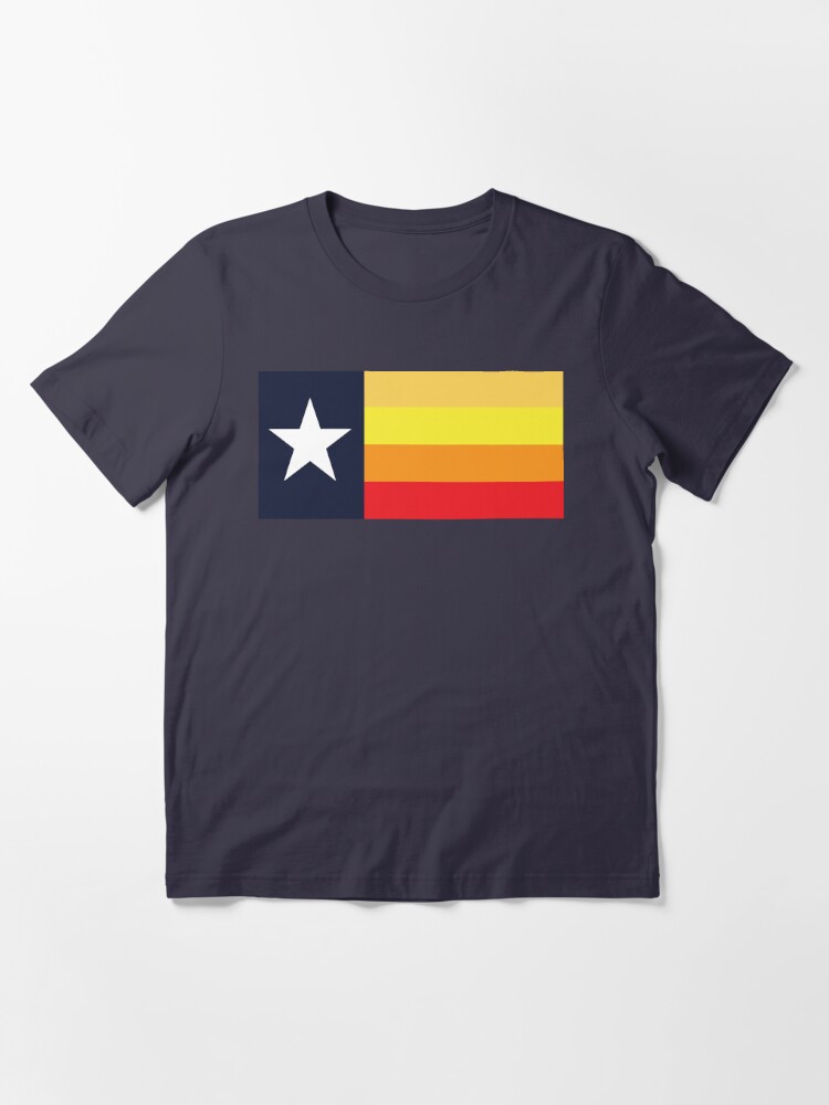 New Houston Throwback-Texas Champ Jersey Flag Essential T-Shirt for Sale  by A O