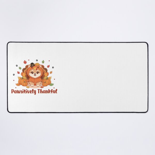 Item preview, Pawsitively Thankful Pomeranian Thanksgiving Cute Fall designed and sold by The Real Life Symphony.