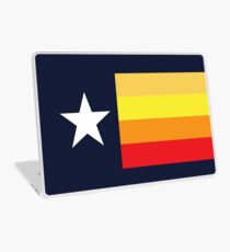 New Houston Throwback-Texas Champ Jersey Flag Laptop Skin