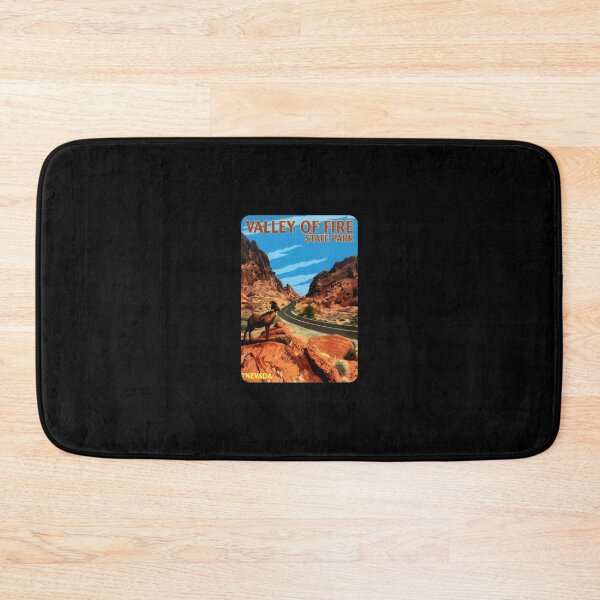 Item preview, Valley Of Fire State Park Nevada Vintage Travel Decal Classic 		 designed and sold by dmhvlbby2.