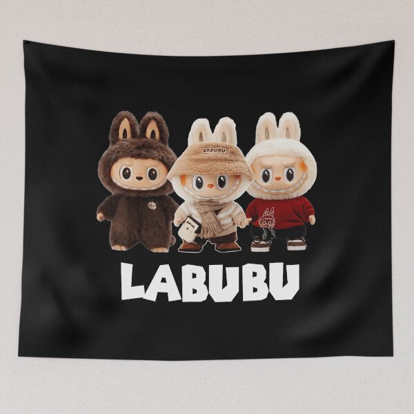 Item preview, Cute Labubu Trio Character Shirt  designed and sold by Slimeee199.